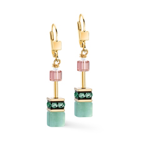 Серьги Coeur de Lion, Multicolour Art Nouveau, 4905/20-1578