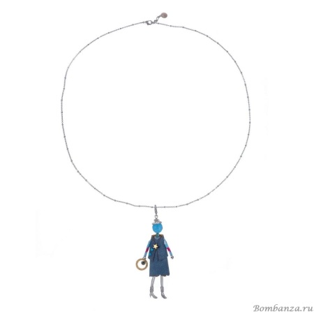 Подвеска Miamelie, кукла Стейси, MiA-2401-CL5471 серебристый