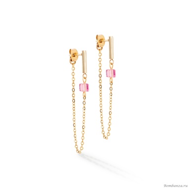 Серьги Coeur de Lion, Rose-Gold, 5076/21-1916 Серьги Coeur de Lion, Rose-Gold, 5076/21-1916