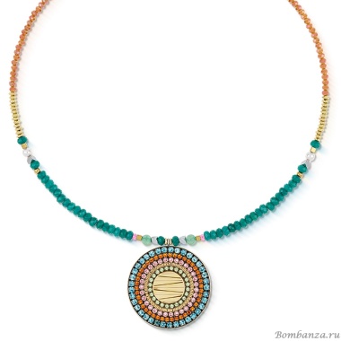 Колье Coeur de Lion, Multicolour Boho, 2036/10-1583 Колье Coeur de Lion, Multicolour Boho, 2036/10-1583