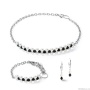 Пусеты Coeur de Lion, Black-Silver, 4080/21-1317. Германия