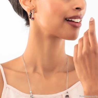 Серьги Coeur de Lion, Anthracite, 0135/21-1223 Серьги Coeur de Lion, Anthracite, 0135/21-1223