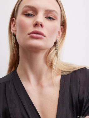 Серьги Fiore di Firenze OR6350 SMERALDO Серьги Fiore di Firenze OR6350 SMERALDO