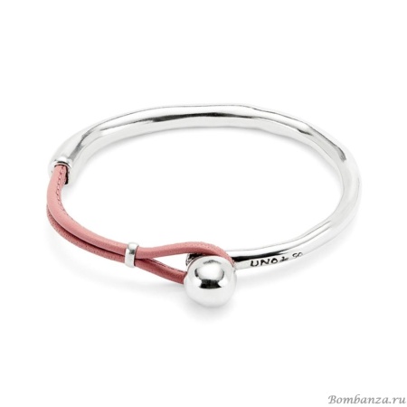 Браслет UNOde50 Ser Intrepida розовый, с серебром PUL2551RSAMTL0M