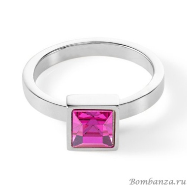Кольцо Coeur de Lion, Pink Silver, 0500/40-0417 56 Кольцо Coeur de Lion, Pink Silver, 0500/40-0417 56