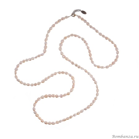 Колье Lanzerotti, Pesca, с жемчугом и кристаллом, LZ-24.05-263 розовый