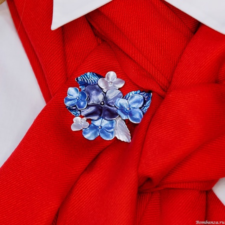 Брошь Shadore, Фиалки