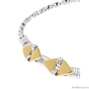 Колье VIDDA, Dune, двухцветный металл, VD24.1-0191592 серебристый, 40см