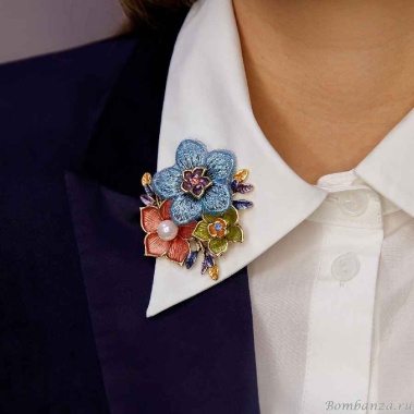 Брошь Shadore, Букет