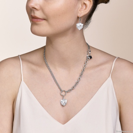 Серьги Coeur de Lion, Magic Crystal 5054/20-1800. Германия