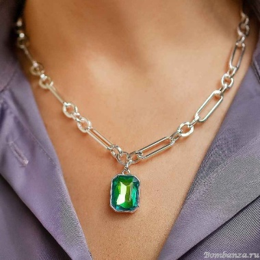 Колье Fiore Luna, Virtual Green, LN6093 S