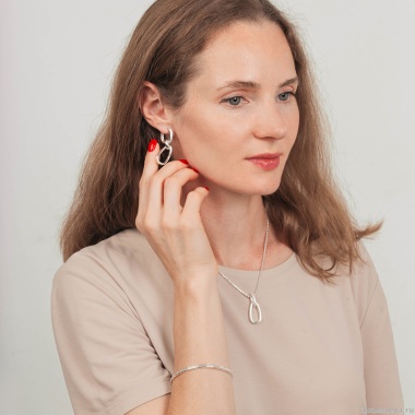 Серьги Fiore Luna,, ABE27622-03 S Серьги Fiore Luna,, ABE27622-03 S