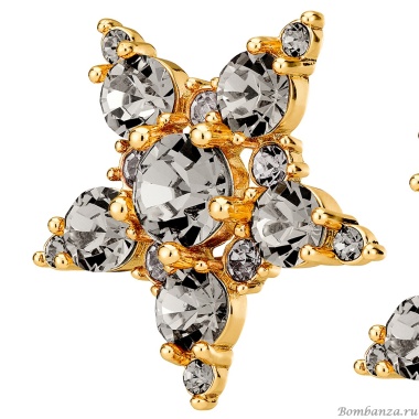 Серьги Dyrberg Kern, GEMINI SG GREY, 450009 Серьги Dyrberg Kern, GEMINI SG GREY, 450009