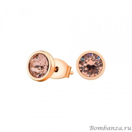 Пусеты Fiore Luna, Light Peach