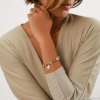 Браслет Franck Herval, Justine, халцедон, кость,ракушка, Swarovski,эмаль, FH23.2-13-72361 золотистый Браслет Franck Herval, Justine, халцедон, кость,ракушка, Swarovski,эмаль, FH23.2-13-72361 золотистый
