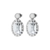Серьги Qudo, TIVOLA UNICA big (S/P) Crystal 2,65cm, 332000 Серьги Qudo, TIVOLA UNICA big (S/P) Crystal 2,65cm, 332000
