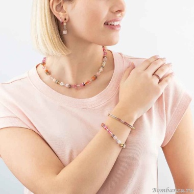 Браслет Coeur de Lion, Rose-Orange, 4905/30-1902 Браслет Coeur de Lion, Rose-Orange, 4905/30-1902. Германия