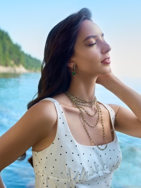 Серьги Fiore di Firenze SEGRETI DELL'OCEANO OR0588-2033 SMERALDO Серьги Fiore di Firenze SEGRETI DELL'OCEANO OR0588-2033 SMERALDO