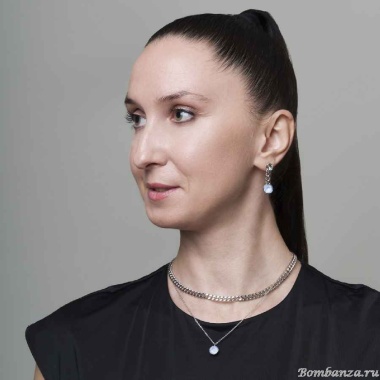 Серьги Fiore Luna, Sky Ignite, A2401SW-E01.M21 BL/S Серьги Fiore Luna, Sky Ignite, A2401SW-E01.M21 BL/S