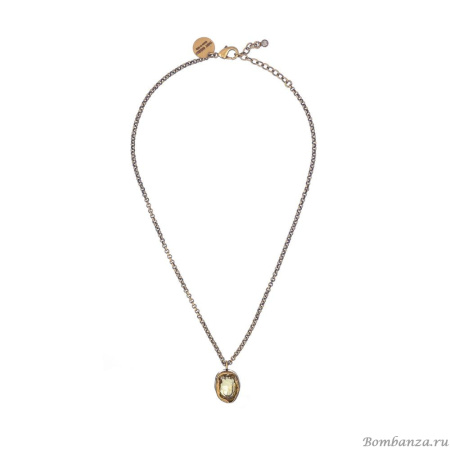 Колье Thot Gioielli, с рейнстоуном, TG25.1-CL110 желтый