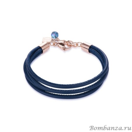 Браслет Coeur de Lion, Navy Blue, 0219/30-0722. Германия