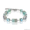Браслет Coeur de Lion, Light Green, GeoCUBE, 4017/30-0520