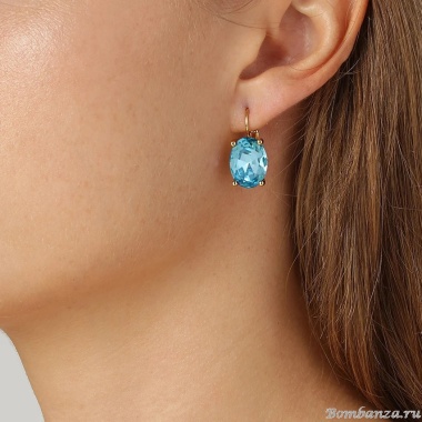 Серьги Dyrberg Kern, CHANTAL SG AQUA, 440097 Серьги Dyrberg Kern, CHANTAL SG AQUA, 440097
