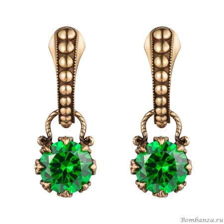Серьги Fiore di Firenze SEGRETI DELL'OCEANO OR0588-2033 SMERALDO