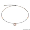 Колье Coeur de Lion, Multicolour small, Crystals Pavé, 4973/10-1500