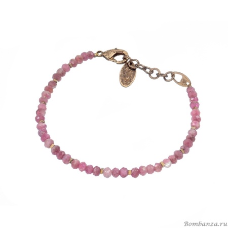 Браслет Lanzerotti, Elisir, с турмалином и гематитом, LZ-25.10-305 розовый