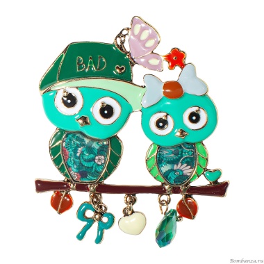 Брошь Shadore, Совы