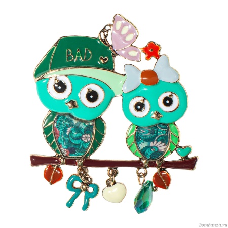 Брошь Shadore, Совы