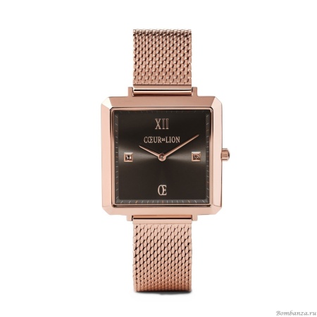 Комплект Coeur de Lion Mocha Rose Gold 7621/53-1636. Германия
