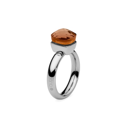 Кольцо Qudo, Firenze smoked topaz 18 мм, 610754 BR/S