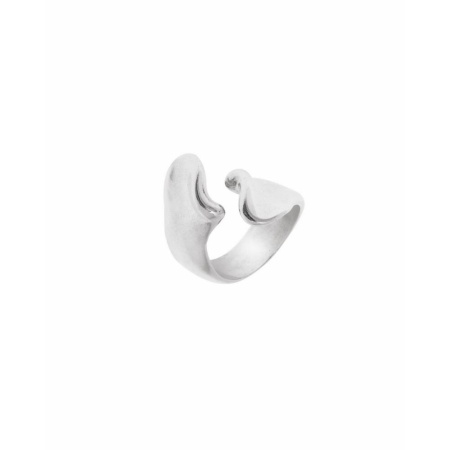 Кольцо VIDDA, Shadow, незамкнутое, VD25.2-02090 серебристый, 17,5