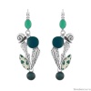 Серьги TARATATA, Green, с цветной смолой и порошком слюды, TT-E24-09778-104 бирюзовый Серьги TARATATA, Green, с цветной смолой и порошком слюды, TT-E24-09778-104 бирюзовый