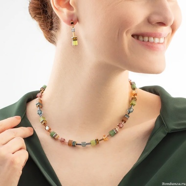 Серьги Coeur de Lion, Olive-Green, 2838/21-0905 Серьги Coeur de Lion, Olive-Green, 2838/21-0905