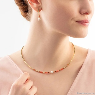 Серьги Coeur de Lion, Coral, 4358/21-0323 Серьги Coeur de Lion, Coral, 4358/21-0323