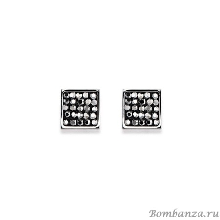 Серьги Coeur de Lion, Anthracite, 0117/21-1223. Германия