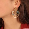 Серьги TARATATA, Watt`s up, с цветной смолой, бусинами и стразами, TT-H23-09959-20M золотистый Серьги TARATATA, Watt`s up, с цветной смолой, бусинами и стразами, TT-H23-09959-20M золотистый