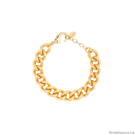 Браслет Tucco, Mikonos, с объемными звеньями, TC-TMPU71 золотистый