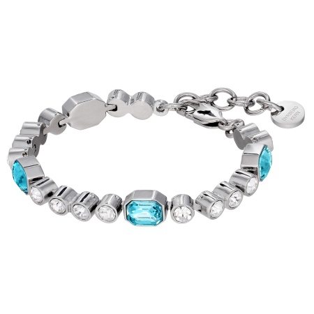 Браслет Dyrberg Kern, GRIVNA SS AQUA / CRYSTAL, 460027