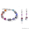 Комплект Coeur de Lion, Multicolour, серьги и браслет
