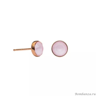 Пусеты Fiore Luna, Crystal Powder Rose Пусеты Fiore Luna, Crystal Powder Rose