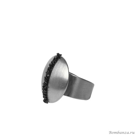 Кольцо Katerina Vassou, Oleander, разъемное, с кристаллами, KV24.1-308795B серебристый