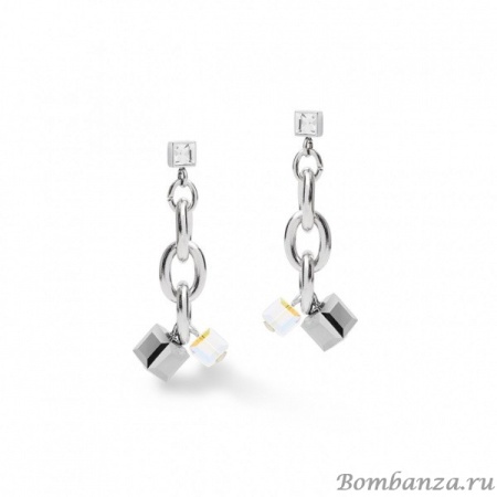 Серьги Coeur de Lion, Crystal-Silver 5063/21-1817 Серьги Coeur de Lion, Crystal-Silver 5063/21-1817. Германия