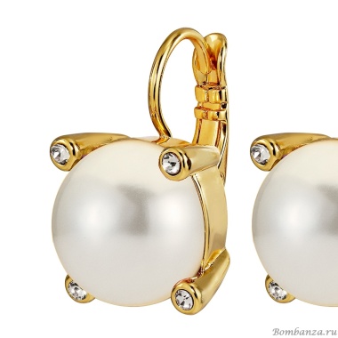 Серьги Dyrberg Kern, TANA SG WHITE PEARL, 450120 Серьги Dyrberg Kern, TANA SG WHITE PEARL, 450120