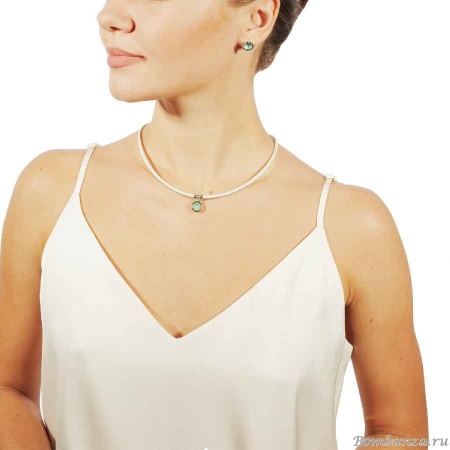 Колье Fiore Luna, Silky Sage Delite