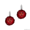 Серьги TARATATA, Bloom, смола, стразы, блестки, микрошарики, TT-W23-11794-103 красный Серьги TARATATA, Bloom, смола, стразы, блестки, микрошарики, TT-W23-11794-103 красный