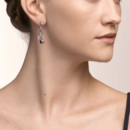 Серьги Coeur de Lion, Crystal-Silver 5063/21-1817 Серьги Coeur de Lion, Crystal-Silver 5063/21-1817. Германия